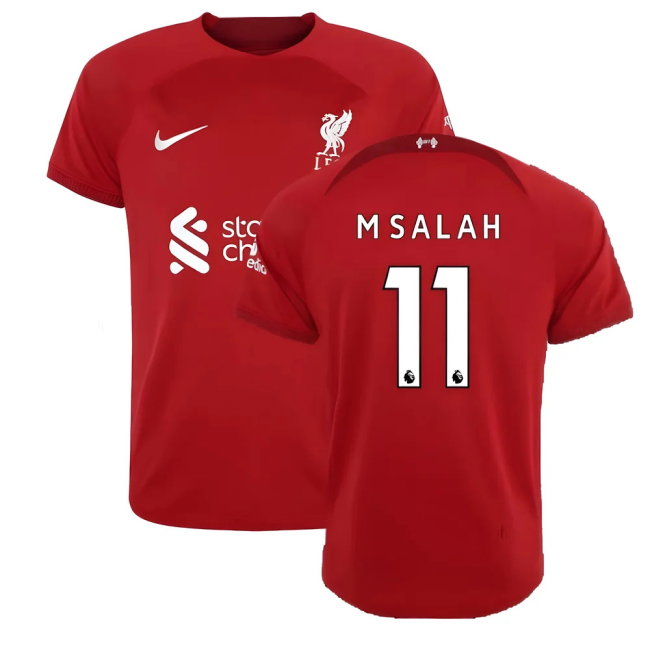 2022-2023 Liverpool Home Shirt (M SALAH 11)-SoccerKits Hub | Buy Soccer Jerseys Online